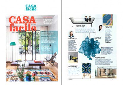 Composition I.I featured in Casa Facile Italy April 2018