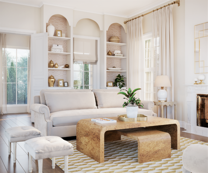 A Dive Into the Elegant World of Contemporary Chic Interior Design and Rugs